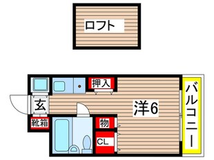 パシフィック南武庫之荘の物件間取画像